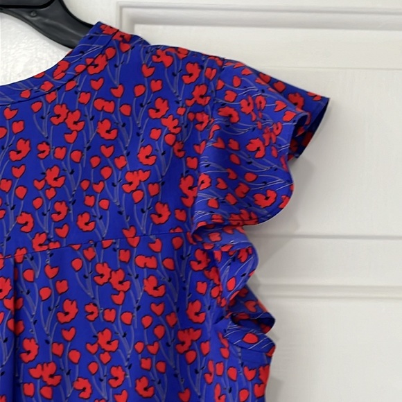 Cabi Sleeveless Befriend Top with Ruffles - Picture 9 of 10